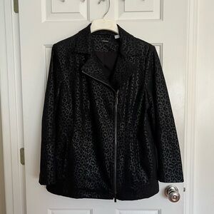 Chico’s Faux Leather Jacket
